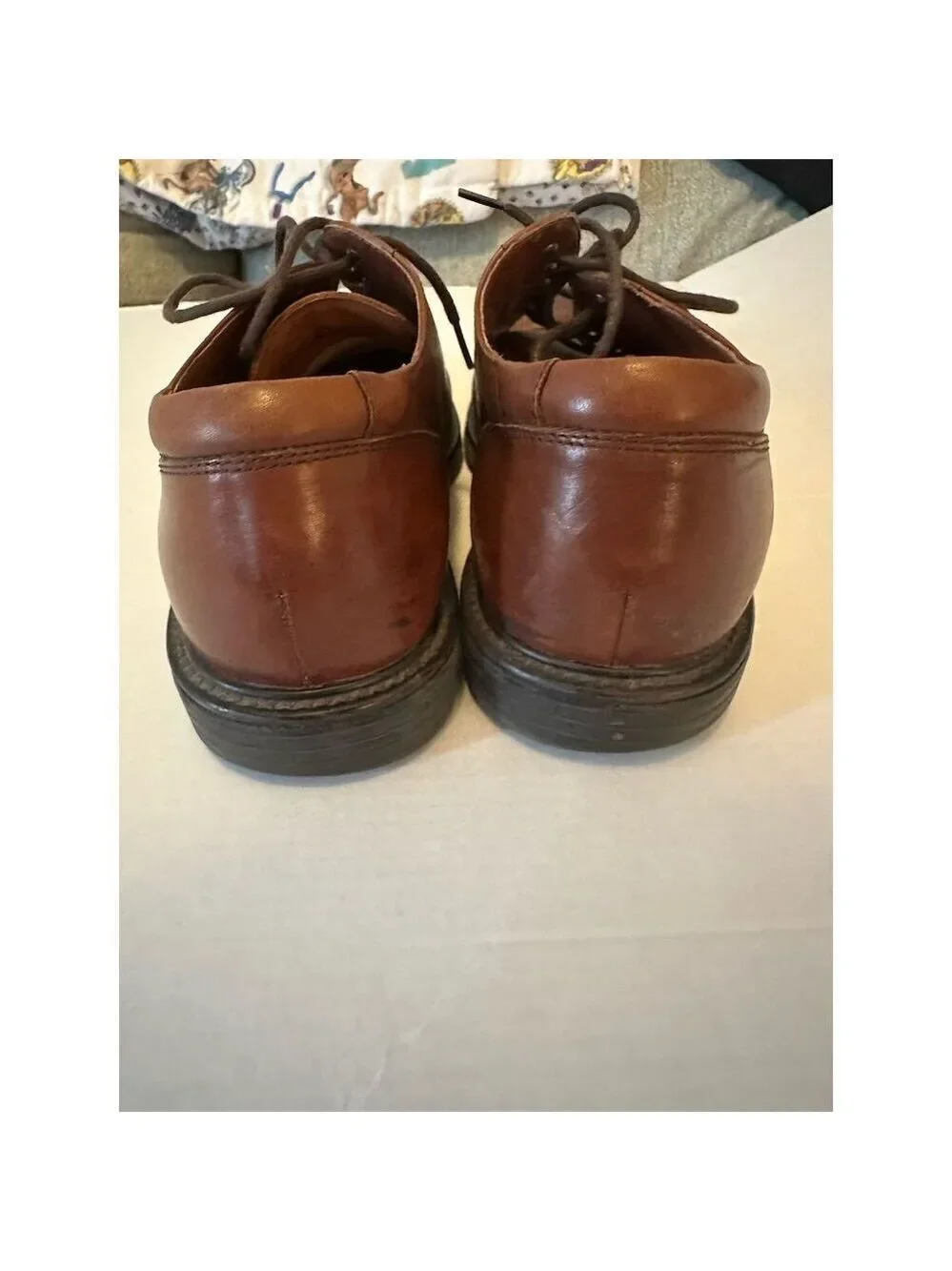 Florsheim Men's Brown Leather Lace-Up Oxford Dress Shoes Size 10M